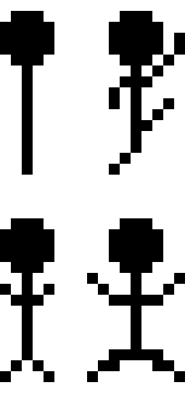 [c7c89d] Stick Figure Sprites