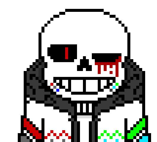 [0ae1f1] *summons bone cage around Chara to protect her