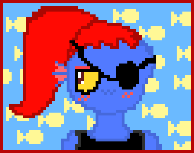 [9664c4] Undyne Blushing