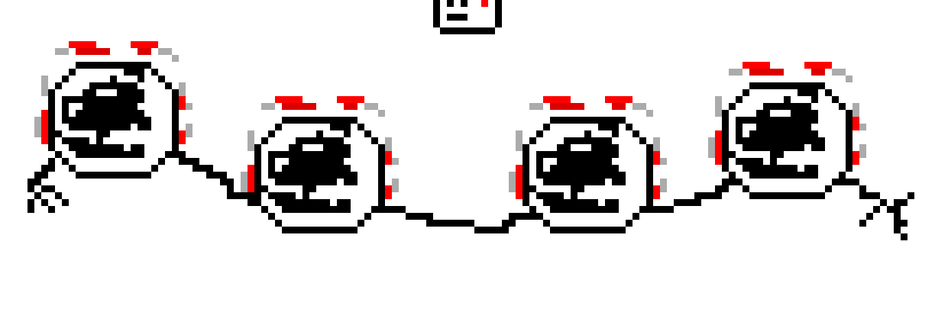 [7456f1] *he makes a gurgling sound* *uses his head and hands come out to grab him*