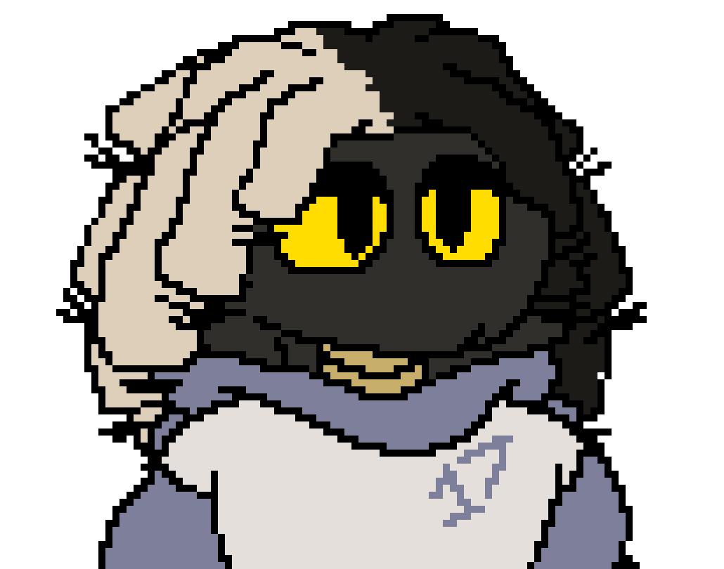 [006d2b] thinks. do I really wanna redraw him rn.