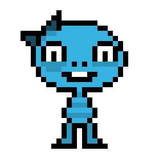 Floodtale (my AU) Monster Kid Sprite