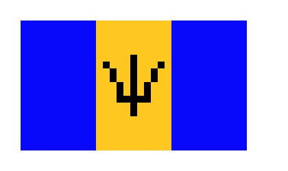 [b478a1] Barbados flag