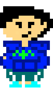[7a0a81] *he summons a wall of energy to block the slashes. then turns outline's soul light blue, slowing him down. then gets out of the way.* now.
