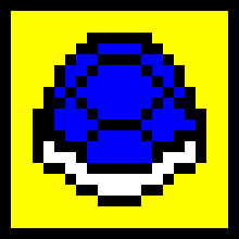 [9664c4] Blue Turtle Shell