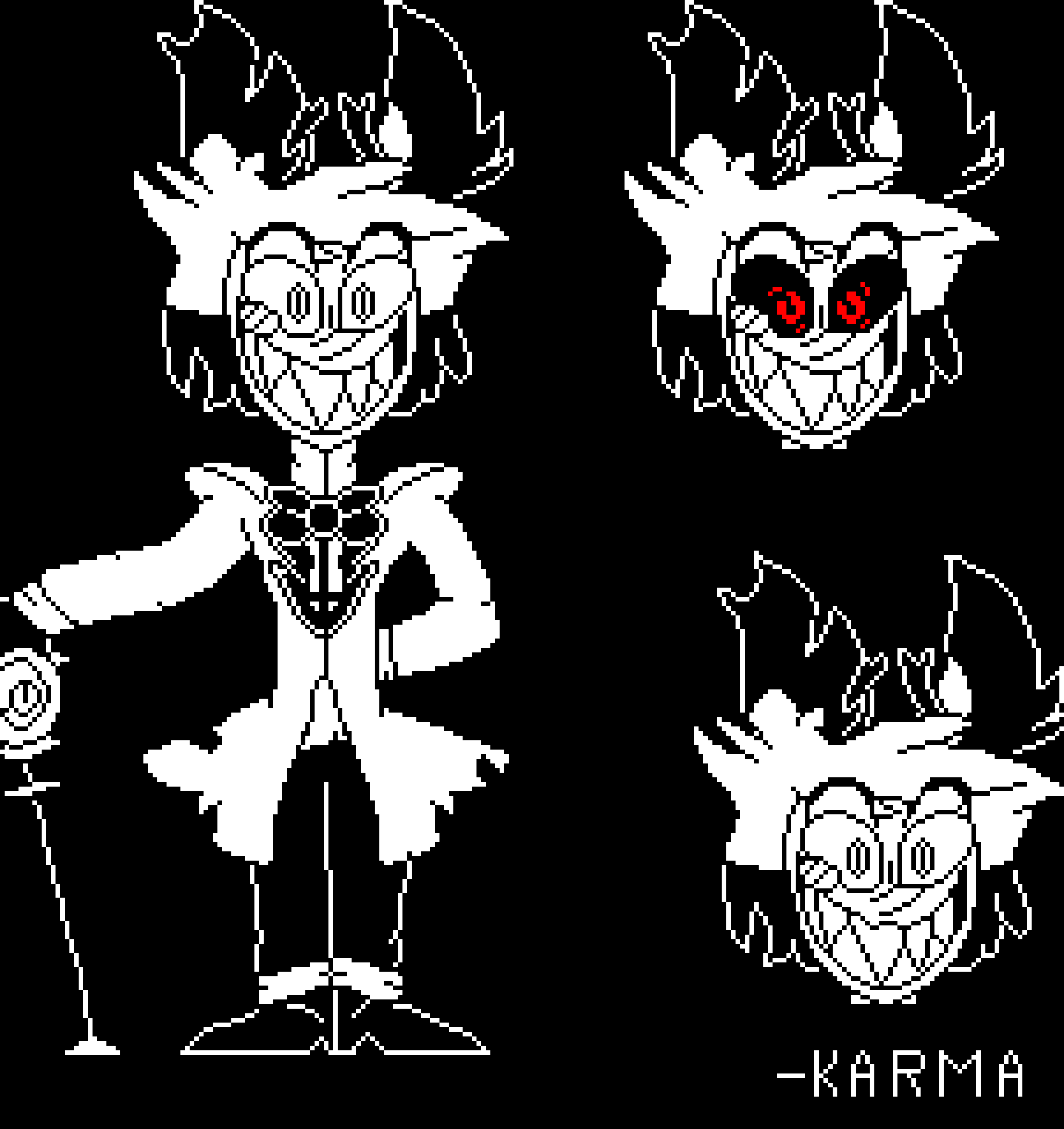 i tempted fate by MAKING alastor! now im RE tempting fate by editing it and making it into a pallet! so SAVE! -karma