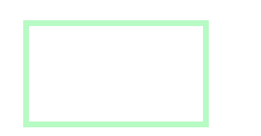 [77ae03] cadre verte menthe*