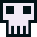 [01b80c] Skull for Krunker