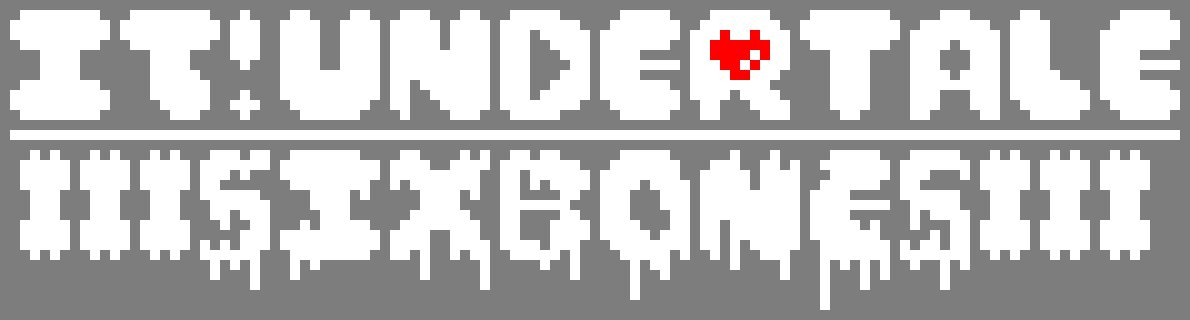 [0ab601] IJ!UnderTale:SixBones Logo