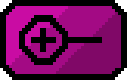 [9664c4] Zoom In Button (Magenta)