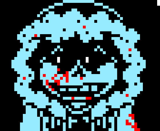 [2fbf6b] * He stranded in the woods * ``GOD DAMNIT`` ``NOT AGAIN`` * He starts running around * ``Oh NO NO NO!`` * Blizzard hears a roar from the woods, and bearclaw turns around, looking at this otherworldish dustworld sans *