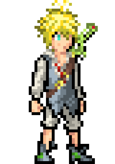 [b618ac] (destroys the blaster in one punch) esay-Meliodas