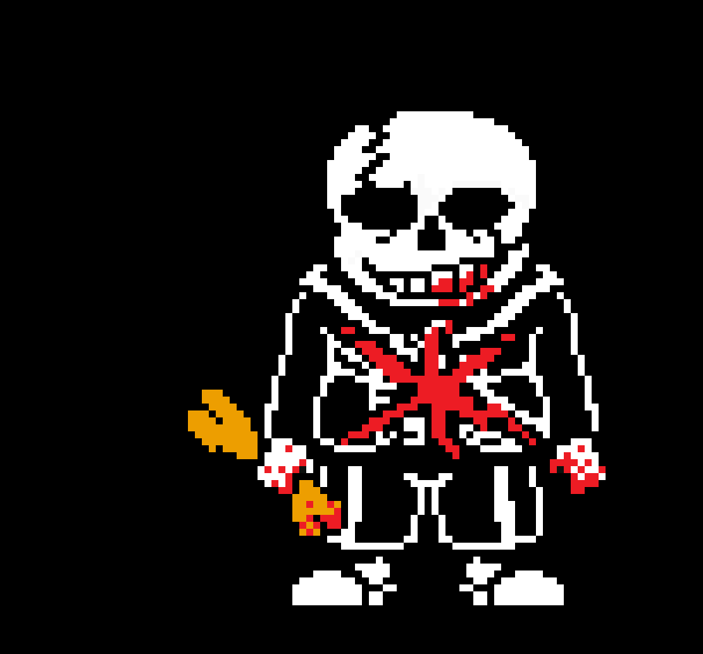 [9cf43d] Last Breath Sans Phase 5 Sprite