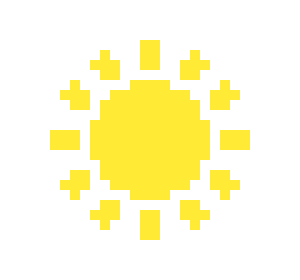 [cf4300] Pixel Sun