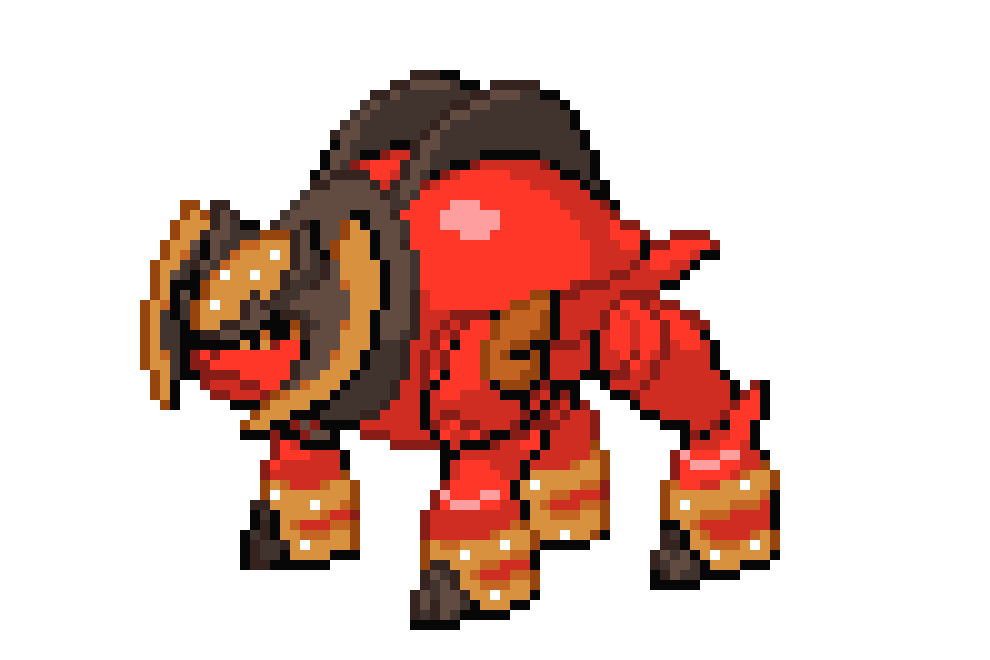 [8d0c24] Shiny Iron Boulder