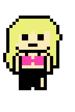 [8b758d] danganronpa pixel sprite base