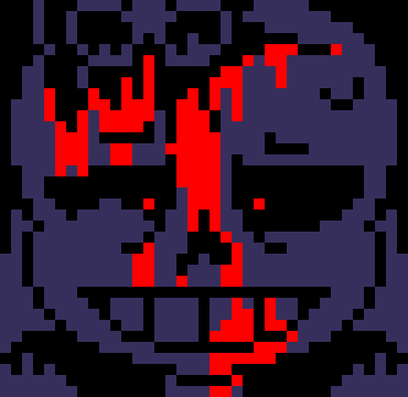 [7ce906] Guess I'll just sit in this corner... *(Demented sits in one of the corners in the basement.) -HorrorTale Sans