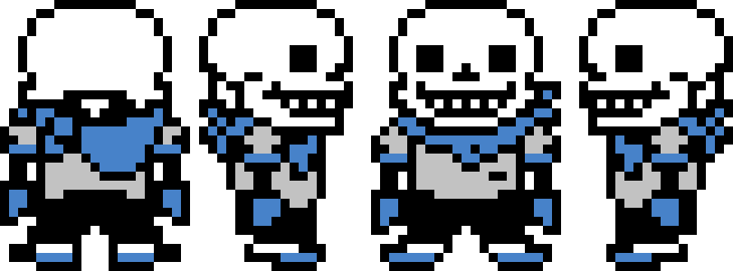 PeterPlay19's Underswap Sans Overworld Sprites.