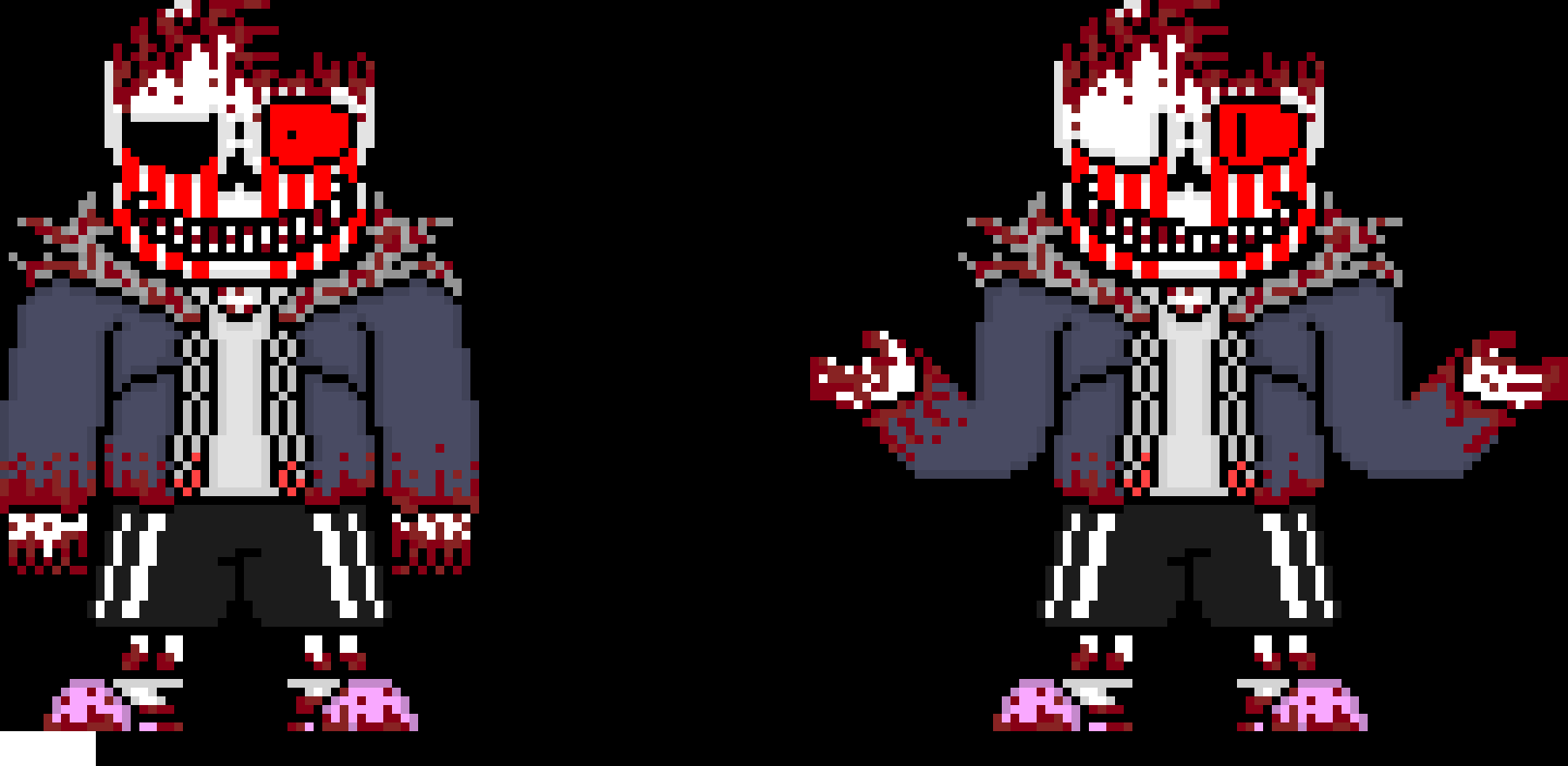 [e8cb42] (wowie, this will probably be the only Terror that has Multi as a brother lmao, this is MultiTale, Terror somewhat as normal Sans)