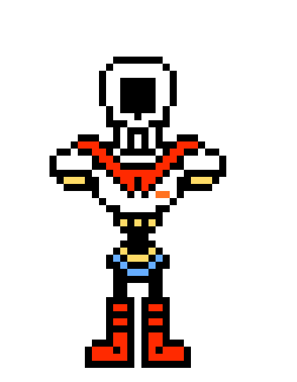 [9664c4] Help_tale Papyrus' Sprite
