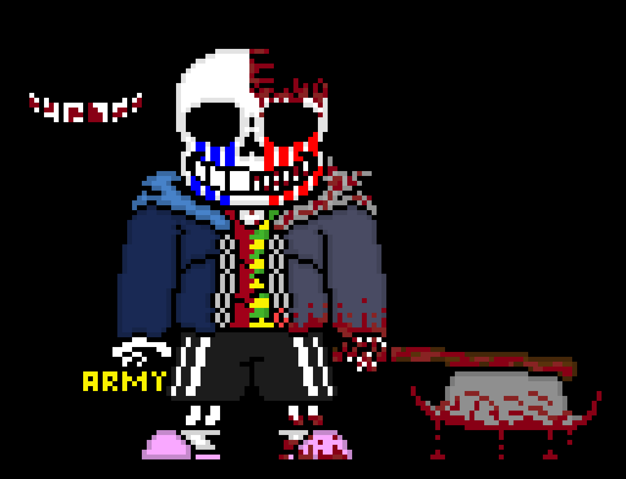[e8cb42] it already happened idiot -_- - Insanity Sans 