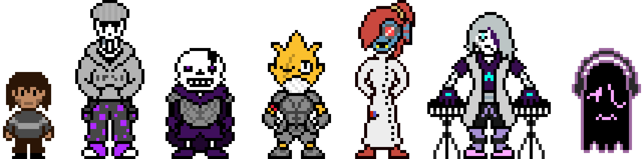 [9845ce] fellswap cast so far + Chara