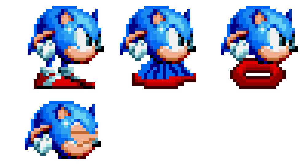 [f11019] Sonic that is weird basic sprites