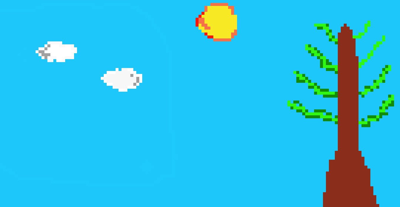 [9664c4] trees in sun