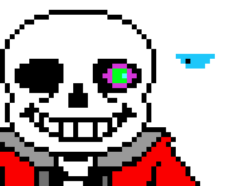 [7ce906] I'm not scared by a sans recolor -HorrorTale Sans