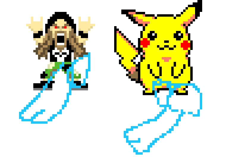 [9664c4] Alpha and Pikachu *Improved *Even more improved