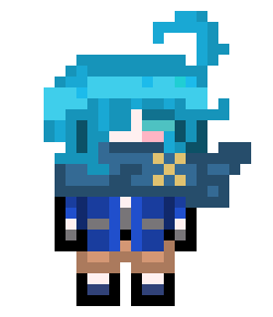 [3416dc] danganronpa pixel sprite base