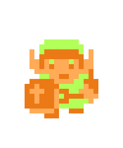 [9664c4] Legend Of Zelda NES link 