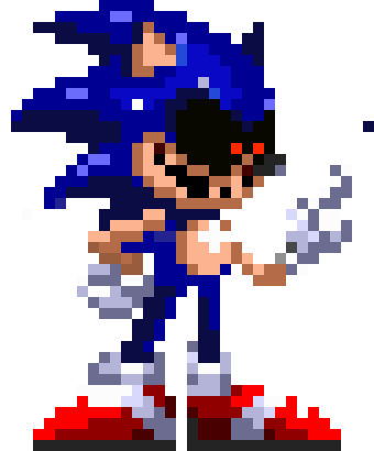 [921d40] Redrawn FNF pixelated Sonic.EXE