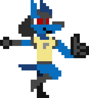 [9664c4] lucario thumbs up