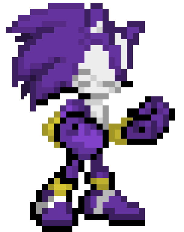 [93fccb] Sonic Advance: Dark spine Sonic Sprite 2