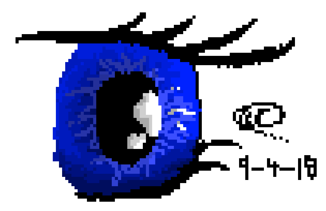 [9664c4] anime eye blue 