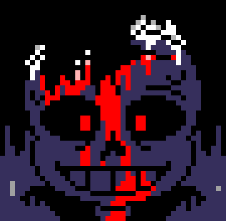 [7ce906] *(He'd be looking for more food, in the forest.) -HorrorTale Sans