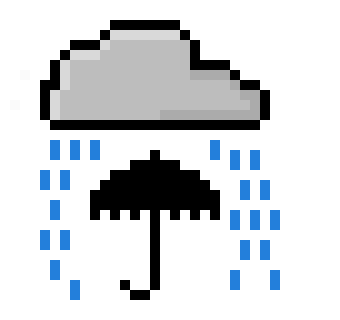 [9664c4] umbrella+cloud