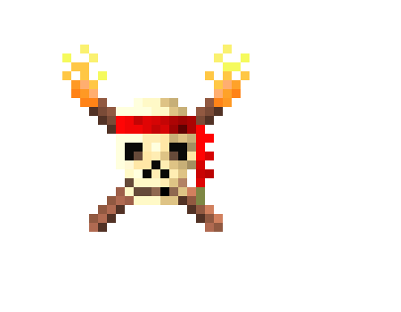 [086cd3] Pirates Skull
