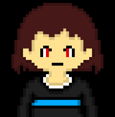 [b63bdb] you tried to kill me earlier, just for being a Chara! 