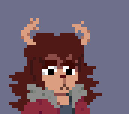 [70629c] i do have a clown deer oc though