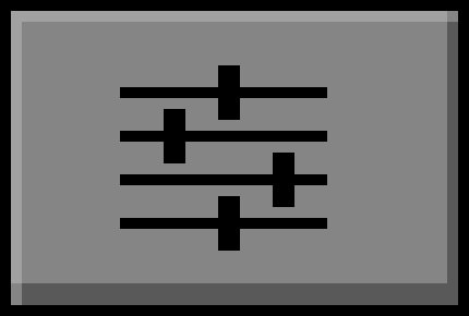 [aac494] Minecraft Button - Settings New