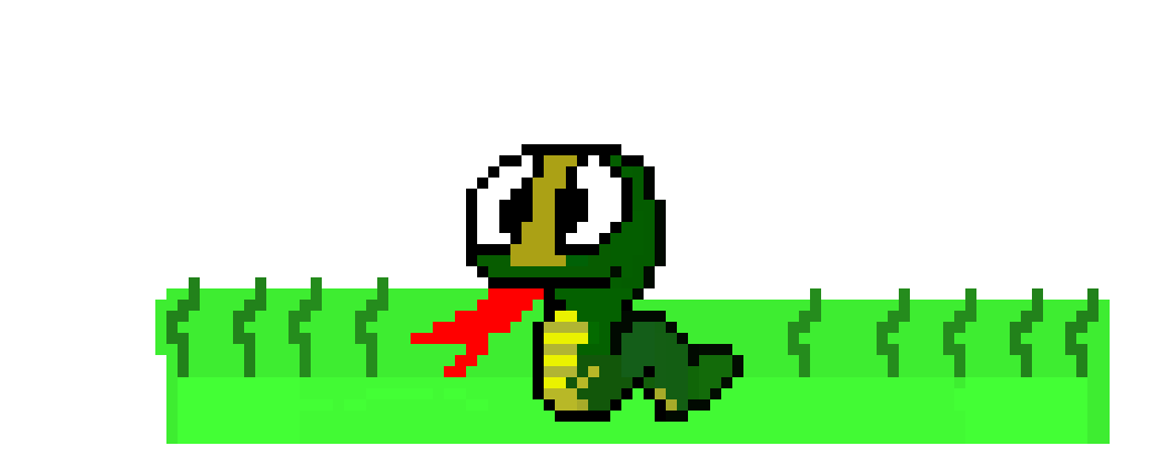 [0bac5b] king cobra pixel art