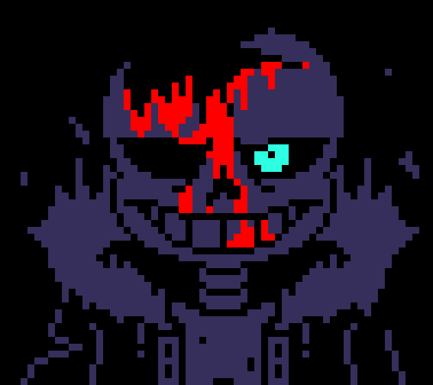 [7ce906] I'M A FUCKING INSANE MURDER, JUST WHY?! -HorrorTale Sans