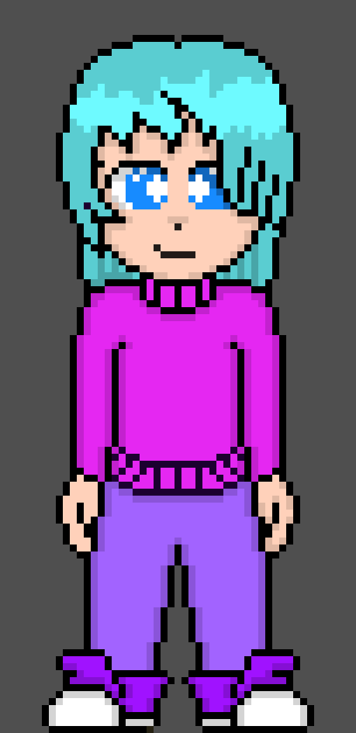 [b63bdb] also i made me, da spikey floof version