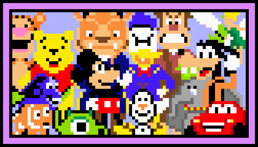 [9664c4] Disney Mural (edited)