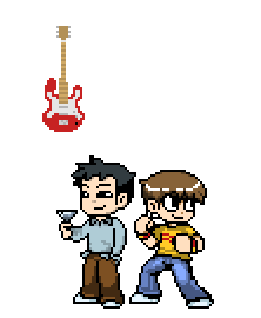 [1f9fb3] Scotty P Wallace and a guitar