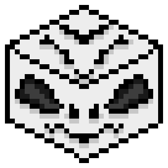 [e1dc9b] alien skull cube