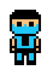 [fb4607] Sub Zero pixel art