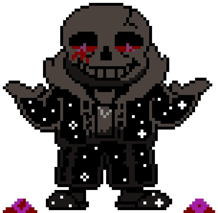 [9664c4] Shadowtale Sans missing both eyes